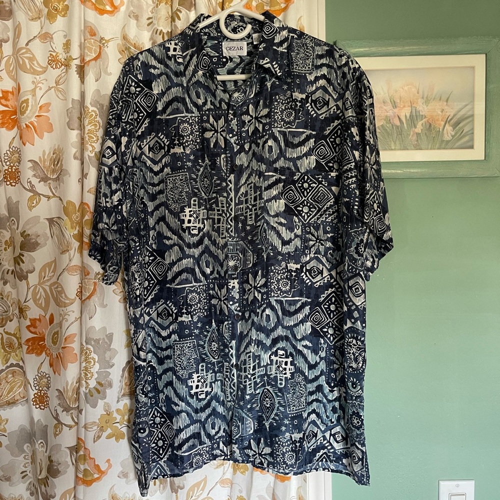 100% silk shirt